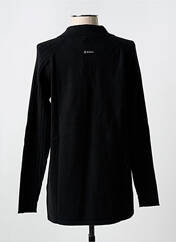 Gilet manches longues noir ARMOR LUX pour femme seconde vue