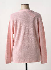 Gilet manches longues rose ATLANTA pour femme seconde vue