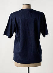 Gilet manches courtes bleu 20/20 pour femme seconde vue