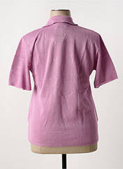 Polo violet QUATRE VINGT JOURS pour femme seconde vue