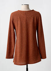 Pull marron PLURIELLES pour femme seconde vue
