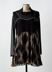 Robe courte noir HALOGENE pour femme seconde vue