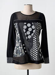 T-shirt noir S.QUISE pour femme seconde vue