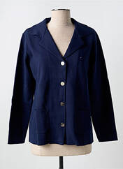 Veste casual bleu THEL ELEGANCE pour femme seconde vue