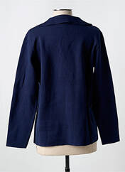 Veste casual bleu THEL ELEGANCE pour femme seconde vue