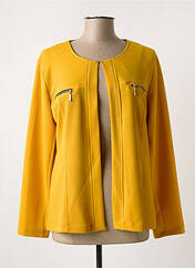 Veste casual jaune PLURIELLES pour femme seconde vue