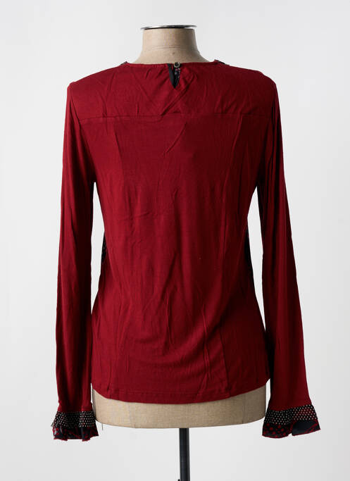 T-shirt manches longues manches longues rouge JAC JAC femme