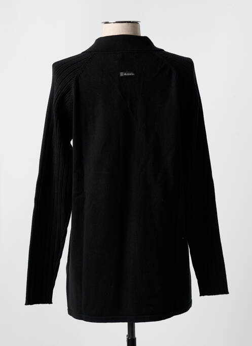 Gilet manches longues noir ARMOR LUX pour femme