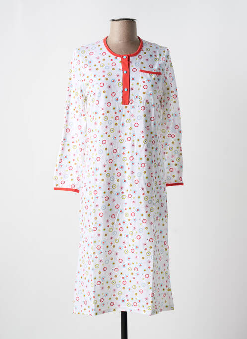 Chemise de nuit blanc PRIVILEGE pour femme