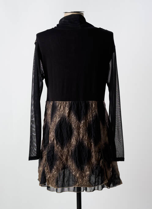 Robe courte noir HALOGENE pour femme