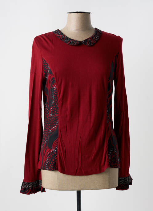 T-shirt rouge JAC JAC pour femme