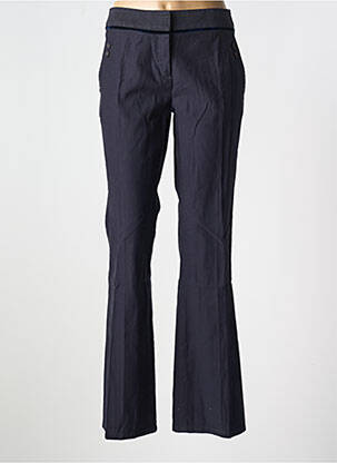Pantalon flare stretch taille normale bleu ALAIN MANOUKIAN femme