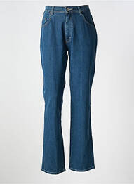 Jeans coupe slim stretch taille normale bleu LUCCHINI femme