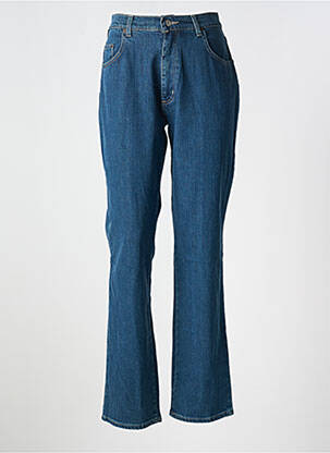 Jeans coupe slim stretch taille normale bleu LUCCHINI femme
