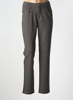 Pantalon slim taille normale taille normale gris LCDN femme