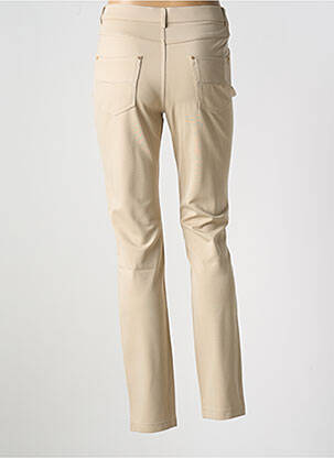 Pantalon slim stretch taille normale beige LCDN femme