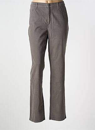 Jeans coupe slim stretch taille normale gris KANOPE femme