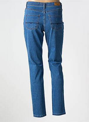 Jeans coupe slim stretch taille normale bleu LCDN femme