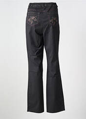 Jeans coupe droite noir JAC JAC pour femme seconde vue