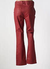 Jeans coupe slim rouge CLAUDE DE SAIVRE pour femme seconde vue