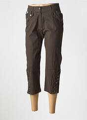 Pantacourt vert LUCCHINI pour femme seconde vue