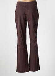 Pantalon flare marron KIPLAY pour femme seconde vue