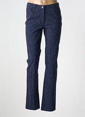 Pantalon slim bleu FELINO pour femme seconde vue