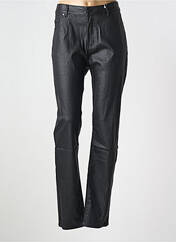 Pantalon slim noir QUATRE VINGT JOURS pour femme seconde vue