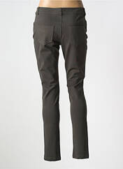Pantalon slim vert LAURA JO pour femme seconde vue