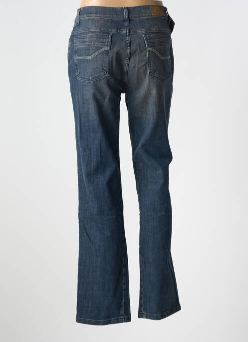 Jeans coupe droite bleu LUCCHINI femme