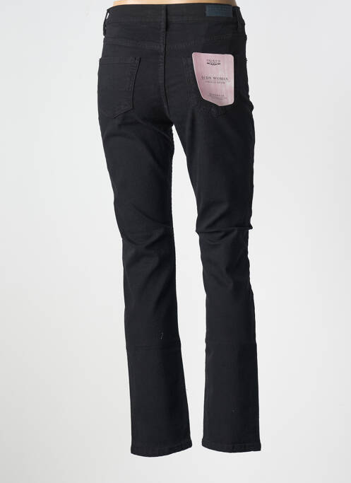 Jeans coupe slim noir LCDN pour femme