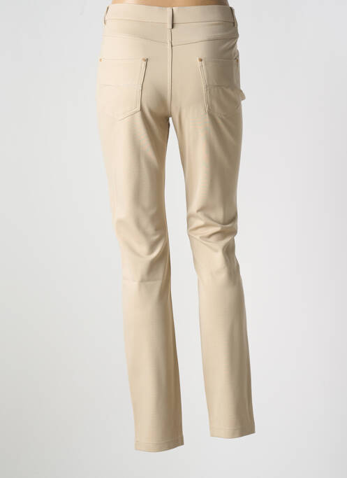 Pantalon slim beige LCDN pour femme