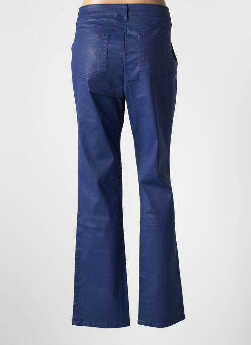 Pantalon slim bleu CLAUDE DE SAIVRE pour femme