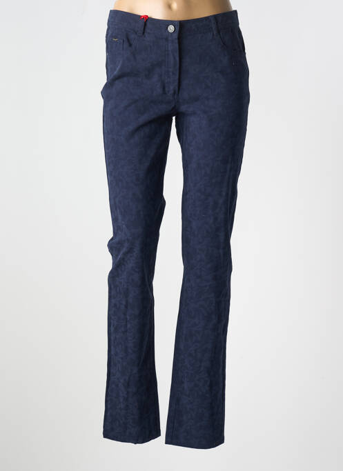 Pantalon slim bleu FELINO pour femme