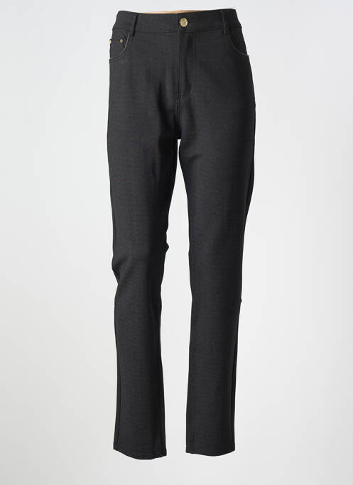 Pantalon slim gris LEMON DRESS pour femme