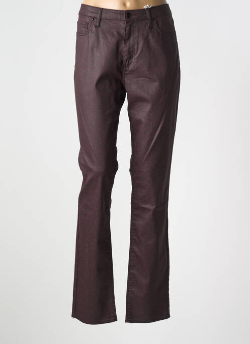 Pantalon slim rouge KANOPE pour femme