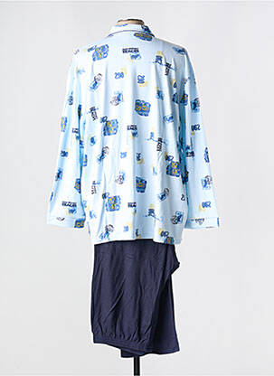 Pyjama tissage jersey bleu PRIVILEGE homme