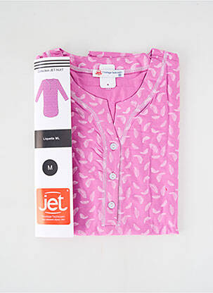 Chemise de nuit stretch rose JET femme