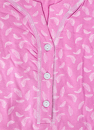 Chemise de nuit stretch rose JET femme