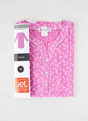 Chemise de nuit rose JET pour femme seconde vue