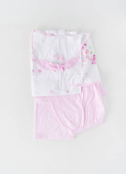 Pyjama manches courtes blanc PRIVILEGE femme