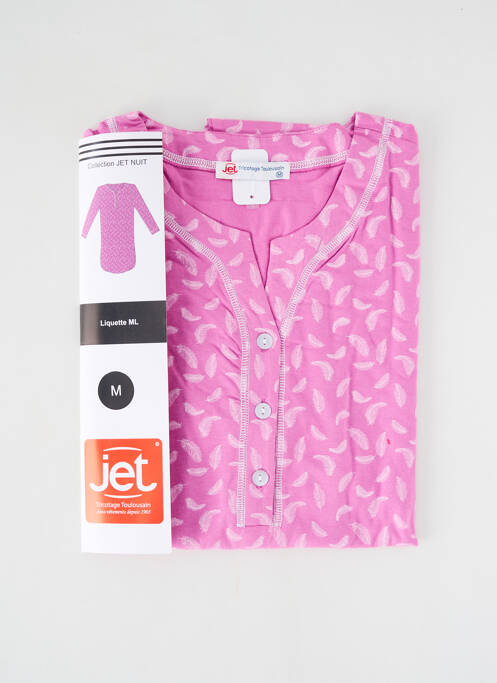 Chemise de nuit rose JET pour femme