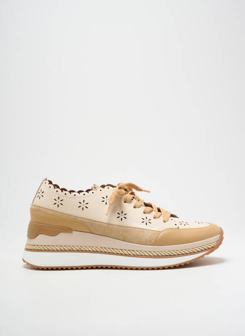 Baskets beige MAM'ZELLE pour femme