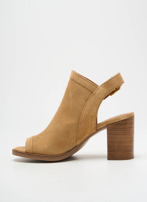 Sandales/Nu pieds marron ALPE pour femme