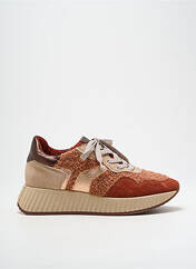 Baskets orange SOFTWAVES femme seconde vue