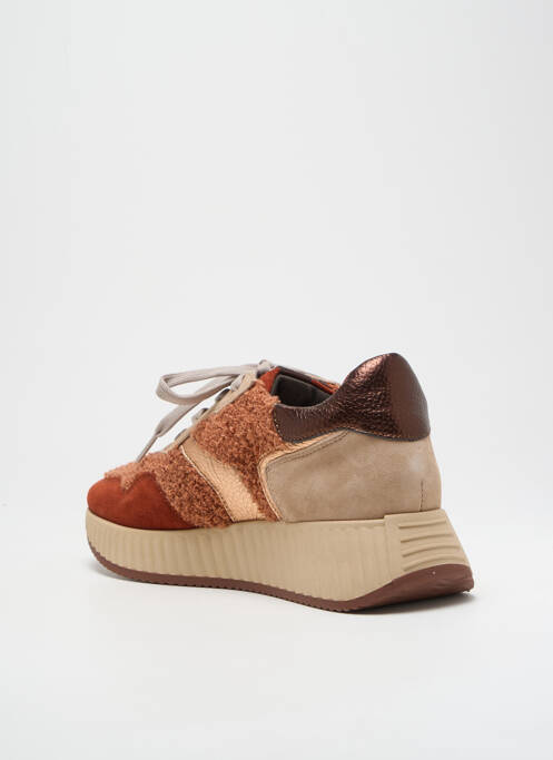 Baskets orange SOFTWAVES femme