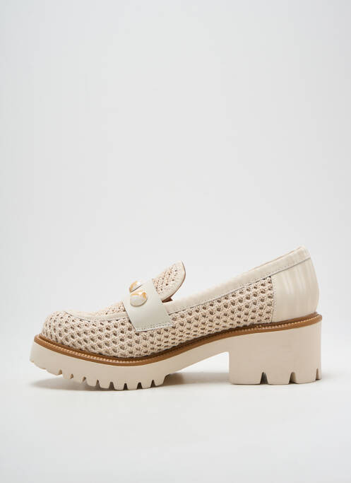 Mocassins beige MAM'ZELLE pour femme
