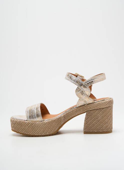 Sandales/Nu pieds or MAM'ZELLE pour femme