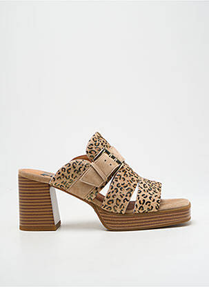 Mules/Sabots beige MAM'ZELLE pour femme