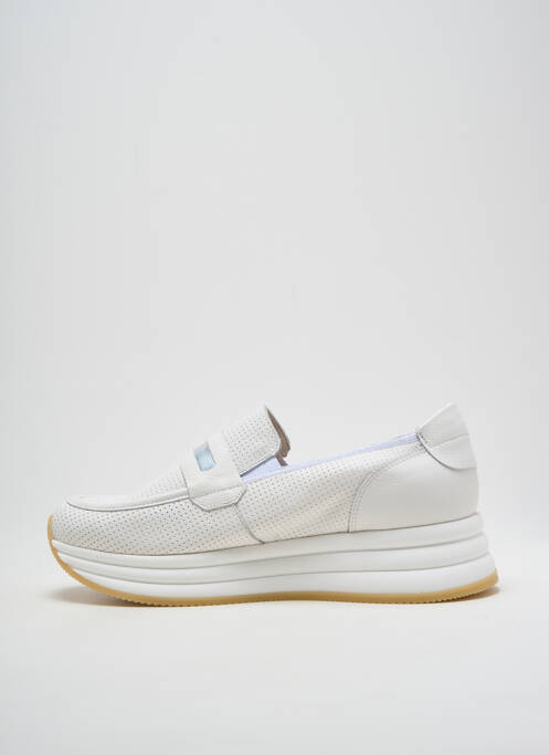 Mocassins blanc DORKING pour femme